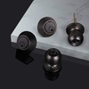image:imageProbrico Flat Black Double Cylinder Handleset Combo Pack Keyed Alike Entry Knobs with Deadbolts Exterior Hardware for Outside Gate and Front Door 1 PackOil Rubbed Bronze
