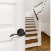 image:imageProbrico HalfDummy Door Levers Wave Style Oil Rubbed Bronze Door Locks HardwareLeft Handed 1 Pack
