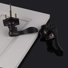 image:imageProbrico Keyed Entry Door Locks Camelot Style Wave Door Levers Oil Rubbed Bronze Stainless Steel Door Handles Interior amp Exterior Door Locksets for Left amp Right Hand Doors 85061OB