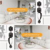 image:imageProbrico Oil Rubbed Bronze Front Entry HandlesetHeavy Duty Passage Lock Grip Handle with Wave LeverEntry Door Locksets with Deadbolt Single Cylinder Set1 Set