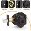 image:imageProbrico Oil Rubbed Bronze Front Entry HandlesetHeavy Duty Passage Lock Grip Handle with Wave LeverEntry Door Locksets with Deadbolt Single Cylinder Set1 Set