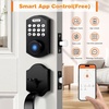 image:imageProbrico Smart Keyless Entry Door Lock Smart Locks for Front Door Keypad Door Lock with Handle Fingerprint Deadbolt with Handle
