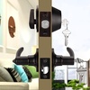 image:imageProbrico Straight Door Handleset Levers with Single Cylinder Deadbolts Combo Keyed Alike Entry Door Handles Lockset Reversible Door Knobs for Right amp Left Side Oil Rubbed Bronze 2 Pack