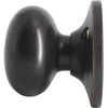 image:imageProbrico Dummy Inactive Door Knobs for ClosetNonTurning Ball Shape Door Handles in Oil Rubbed Bronze Finish10 Pack