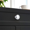 image:imageProbrico 25 Pack Cabinet Knobs in Polish Chrome Solid Dresser Closet Drawer KnobsContemporary Kitchen Handles and PullsPolished Chrome