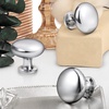 image:imageProbrico 25 Pack Cabinet Knobs in Polish Chrome Solid Dresser Closet Drawer KnobsContemporary Kitchen Handles and PullsPolished Chrome