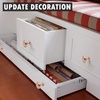 image:imageProbrico 25 Pack Cabinet Knobs in Polish Chrome Solid Dresser Closet Drawer KnobsContemporary Kitchen Handles and PullsRose Gold