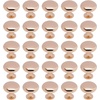 image:imageProbrico 25 Pack Cabinet Knobs in Polish Chrome Solid Dresser Closet Drawer KnobsContemporary Kitchen Handles and PullsRose Gold