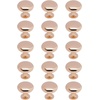 image:imageProbrico 25 Pack Cabinet Knobs in Polish Chrome Solid Dresser Closet Drawer KnobsContemporary Kitchen Handles and PullsRose Gold